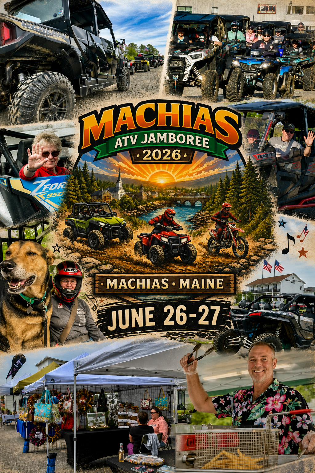 ATV Enthusiasts to Converge on Machias this Weekend