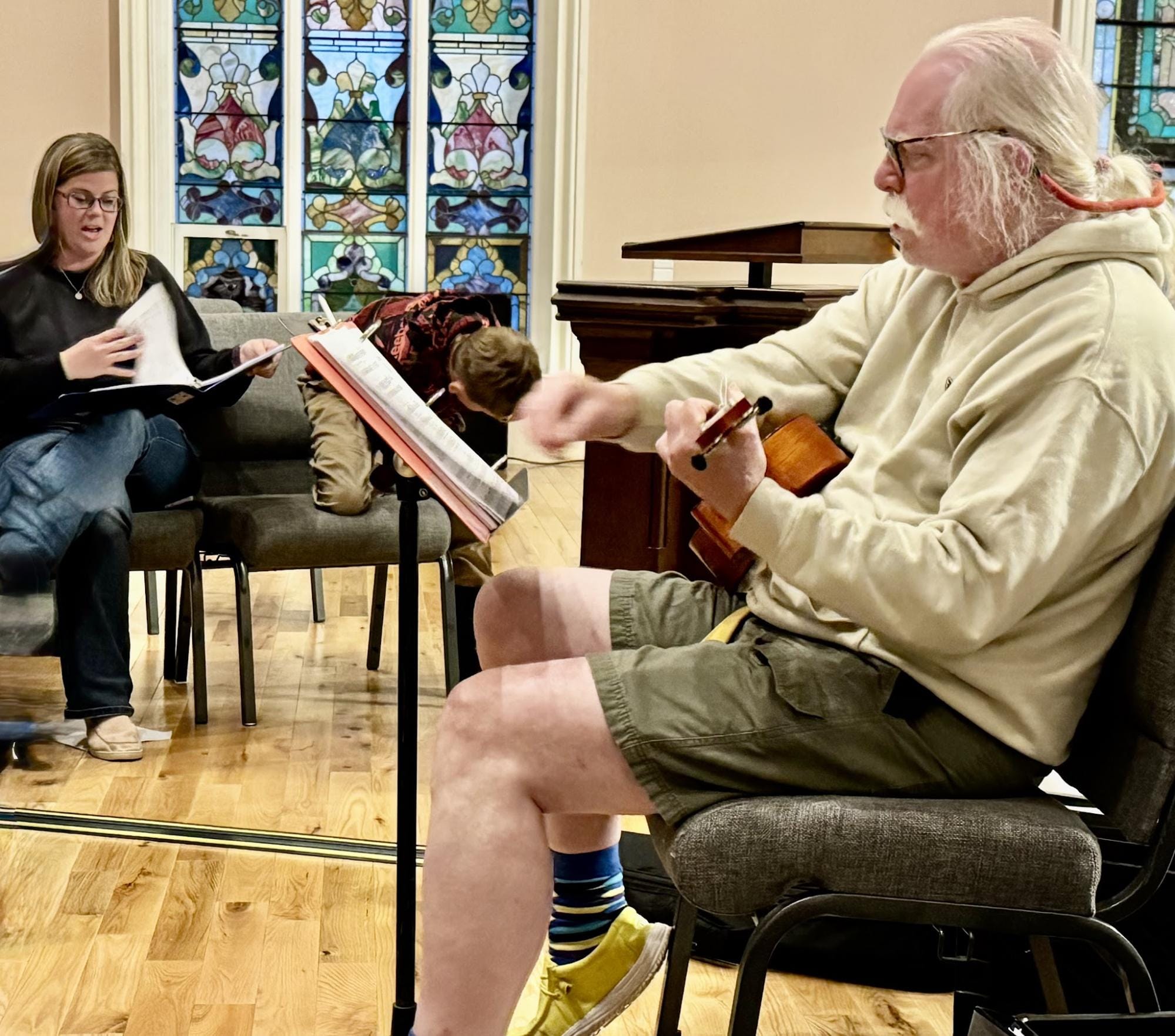 Rehearsals for This Year’s Blueberry Festival Musical Comedy Underway