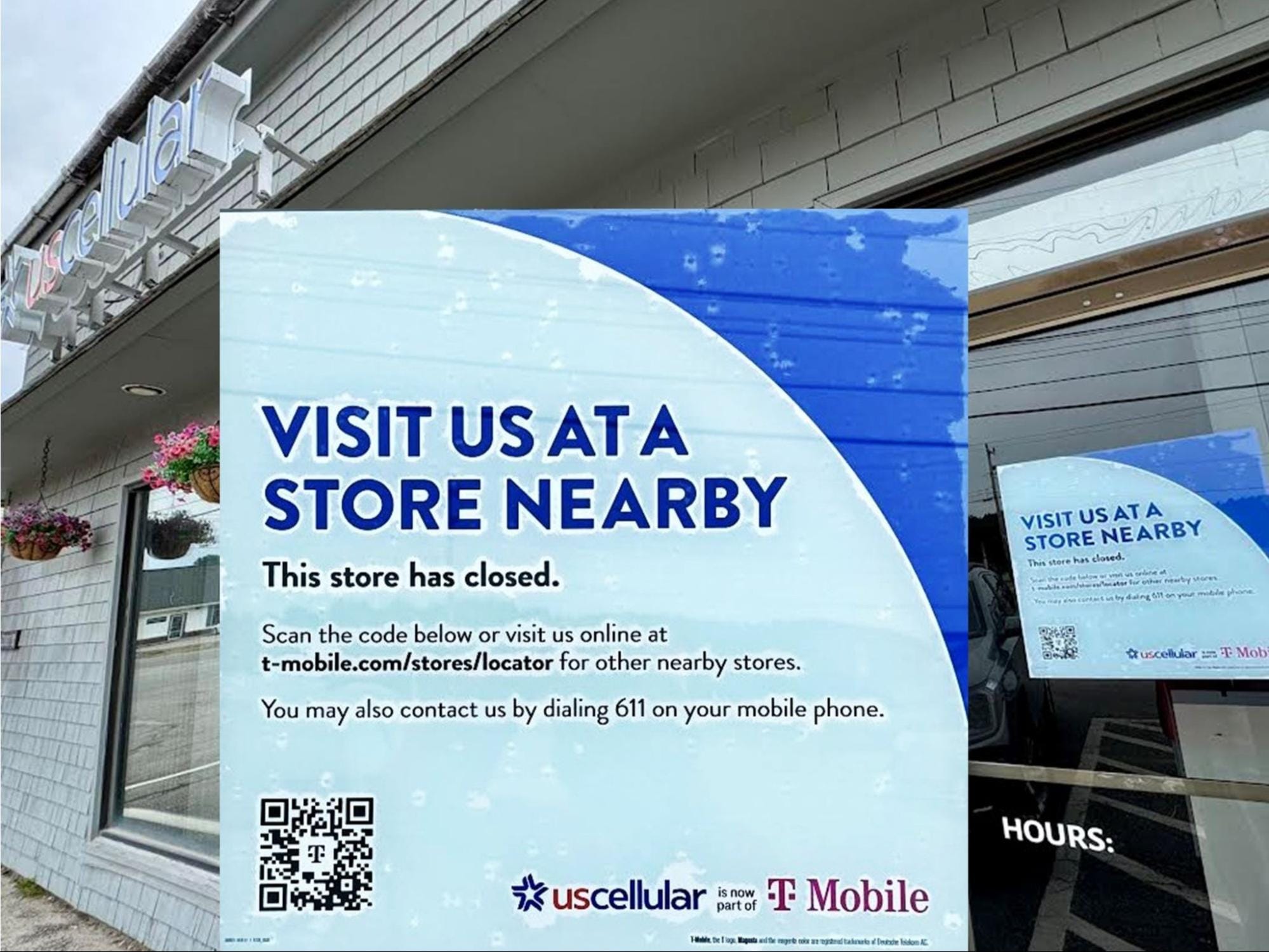 Calais, Machias Stores Close as UScellular Customers Struggle to Navigate T-Mobile Transition