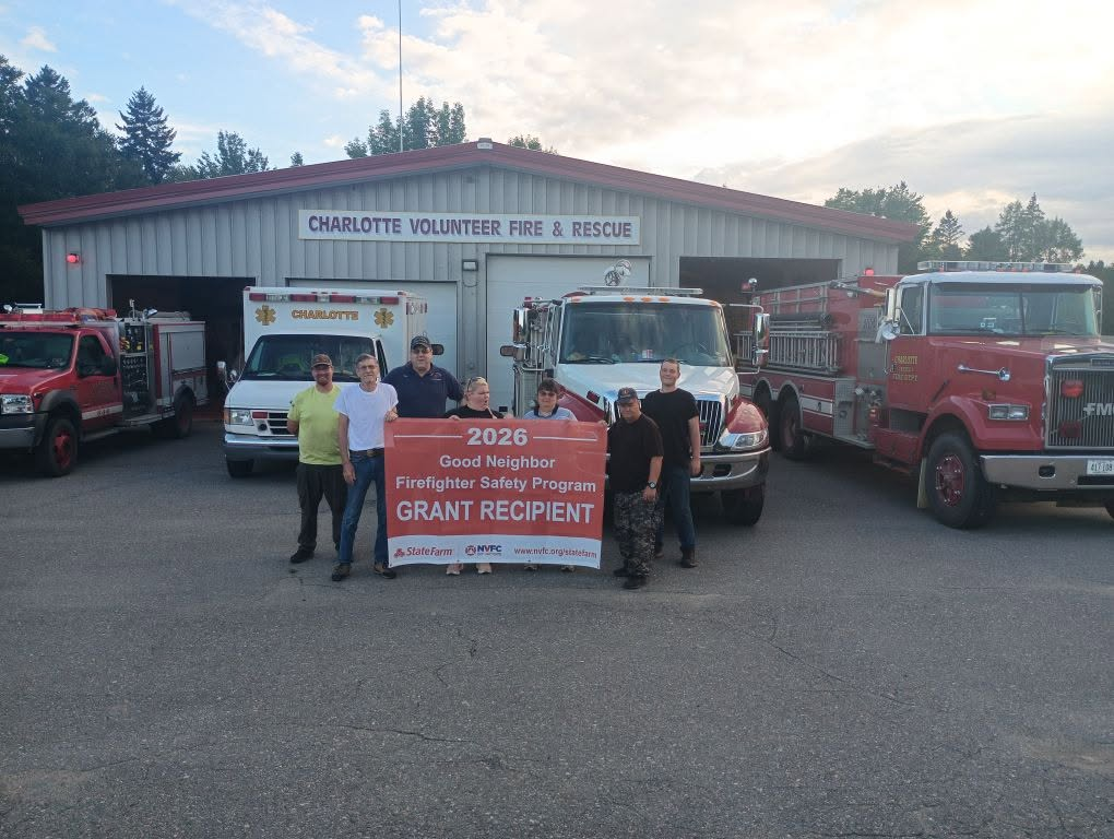 Charlotte Fire Department Receives $10,000 Grant