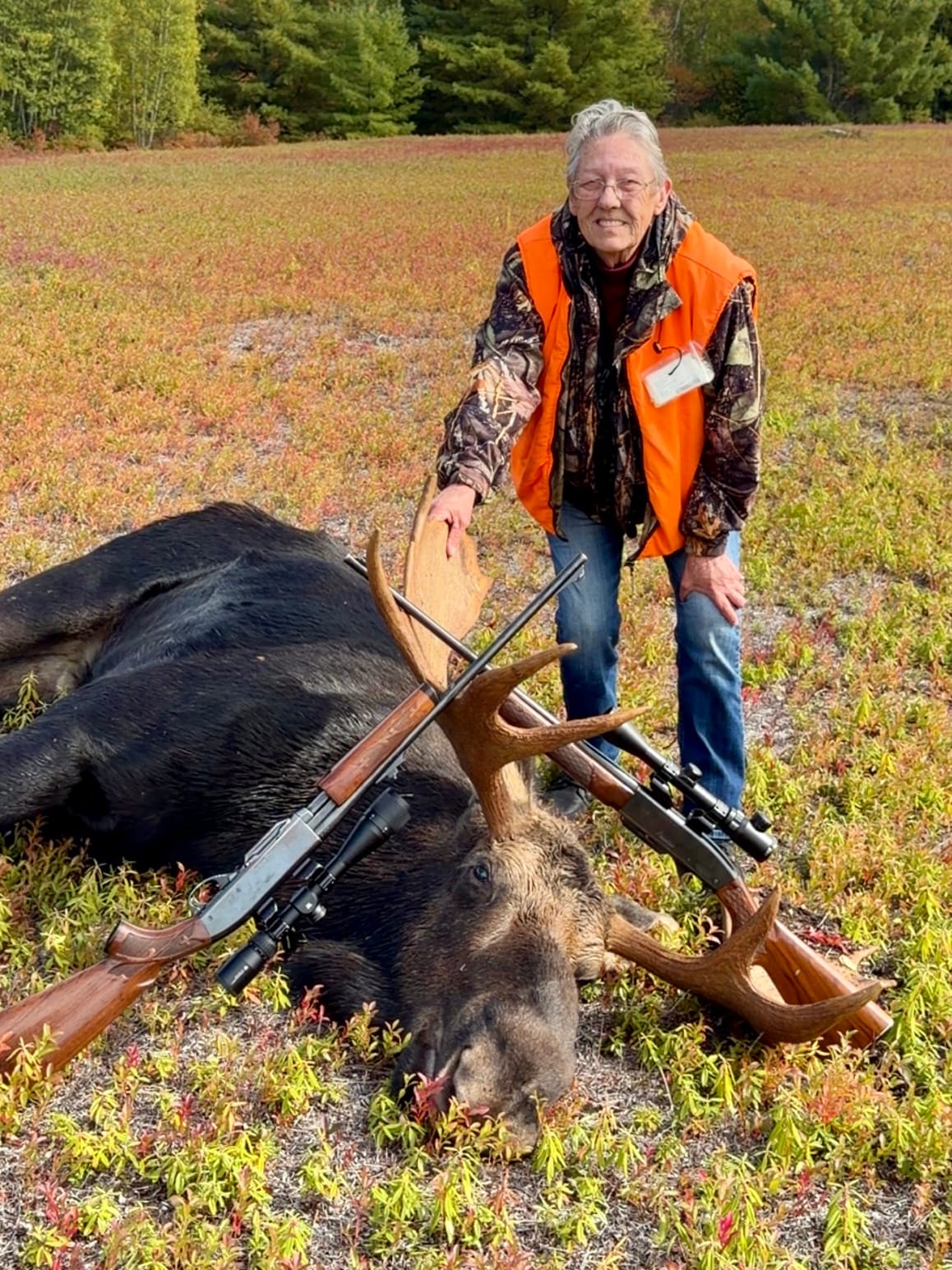 No ‘Bull’-winkle About it! Jonesport Woman, 77, Bags 701 lb. Moose