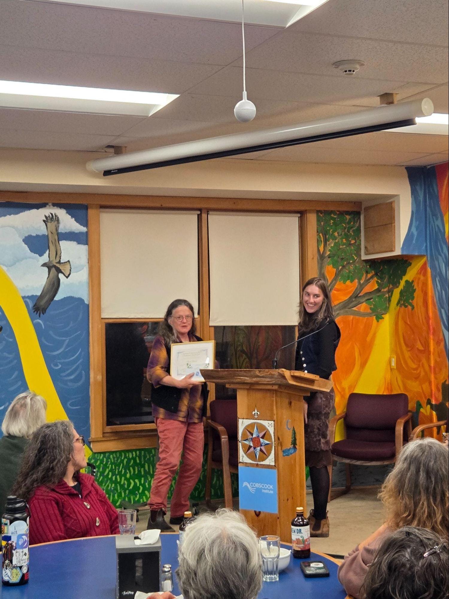 Richards Named Cobscook Institute Volunteer of the Year