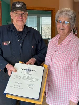 Retired Machiasport Fire Chief Receives Spirit of America Award