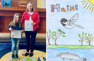 FOB Student Wins Maine Symbols Poster Award