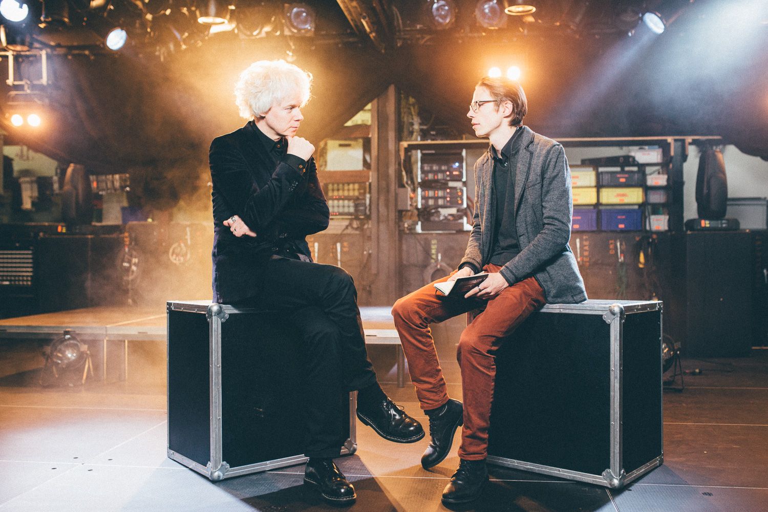 Janosch Troehler talking to Michael Sele from The Beauty of Gemina