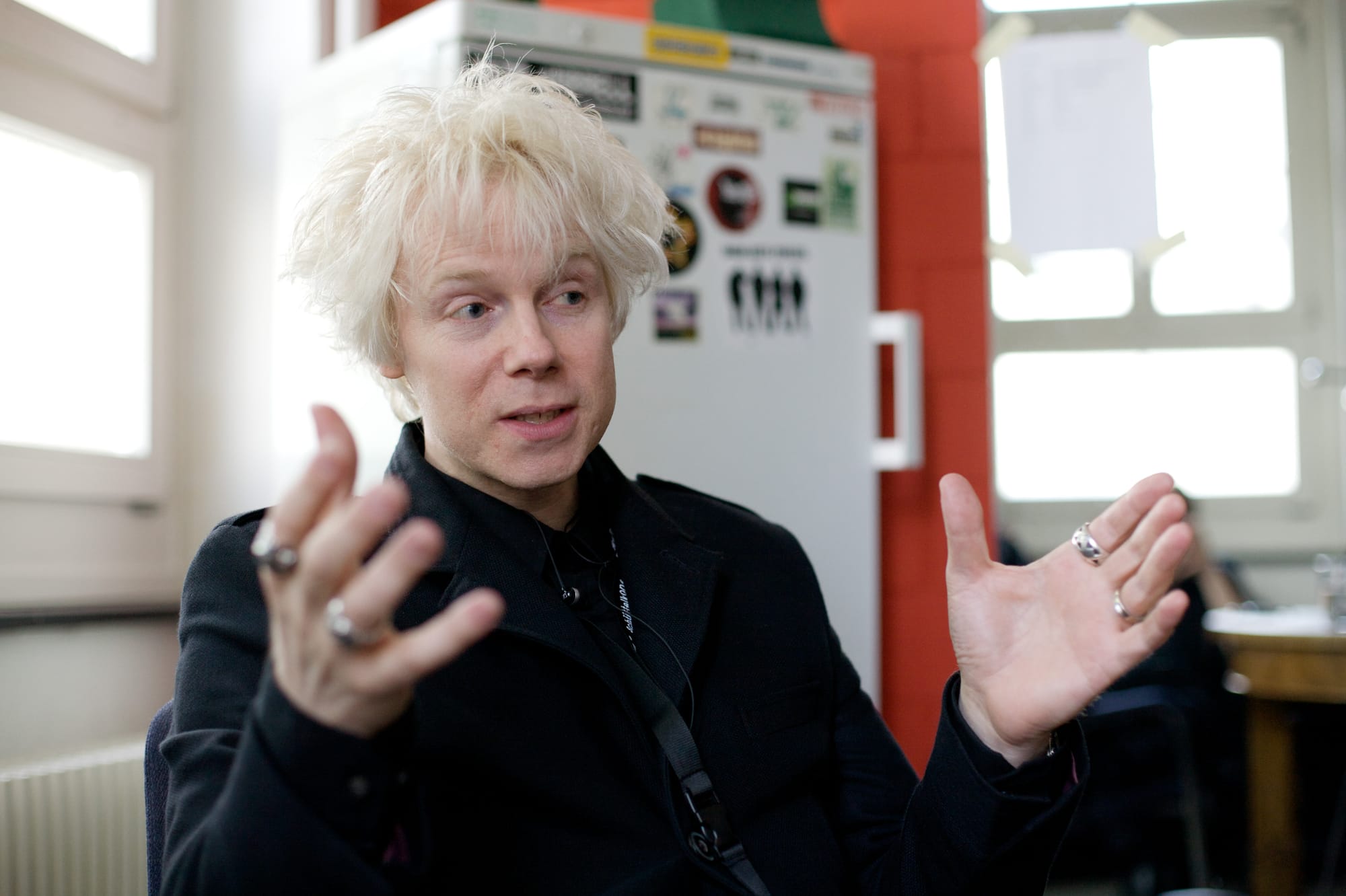 Interview with Michael Sele at Kammgarn Schaffhausen, 2009.