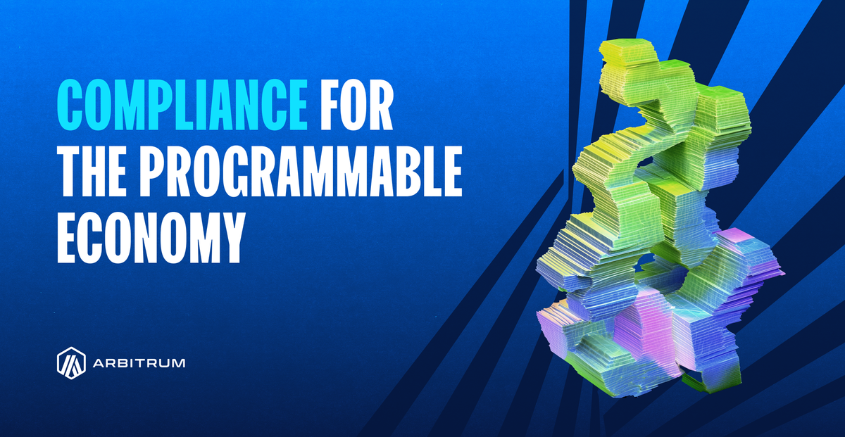 Compliance for the Programmable Economy