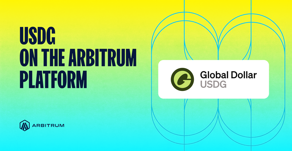 USDG is live on Arbitrum