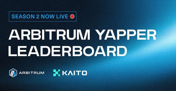 Arbitrum x Kaito Season 2 is Here: 700K ARB in Grants