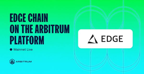 edgeX Announces EDGE Chain on Arbitrum