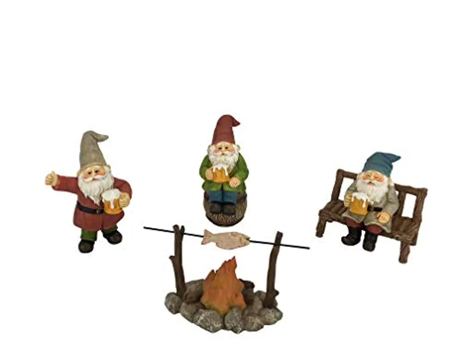 Happy Gnomes Beer Drinking Buddies! - 5-Piece Set-cover