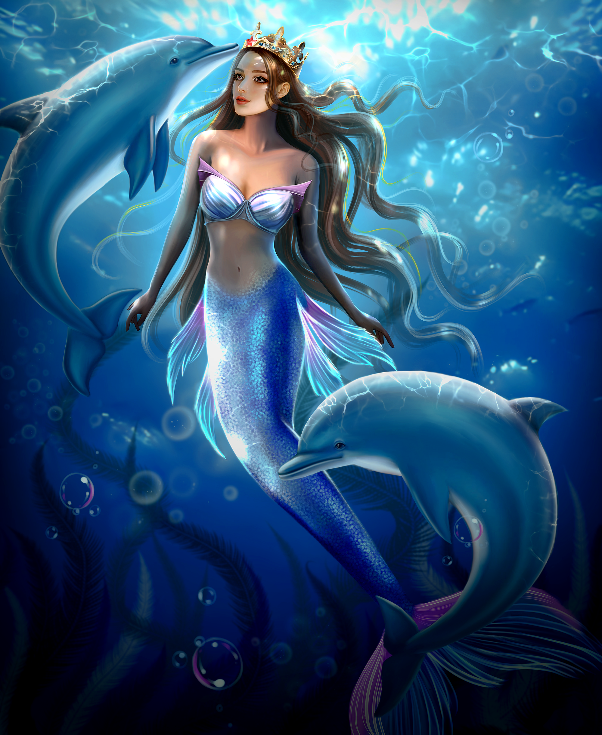 Oriana & The Blue Dolphins Of Meridian-cover