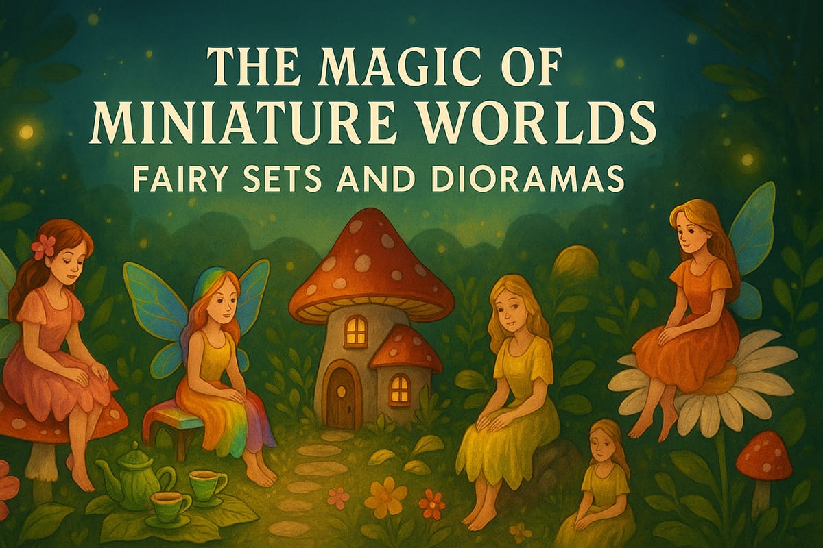 The Magic of Miniature Worlds: Fairy Sets and Dioramas That Spark Joy