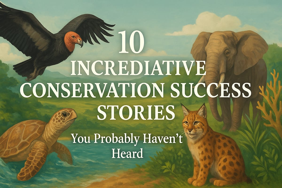 10 Incredible Conservation Success Stories You Probably Haven’t Heard