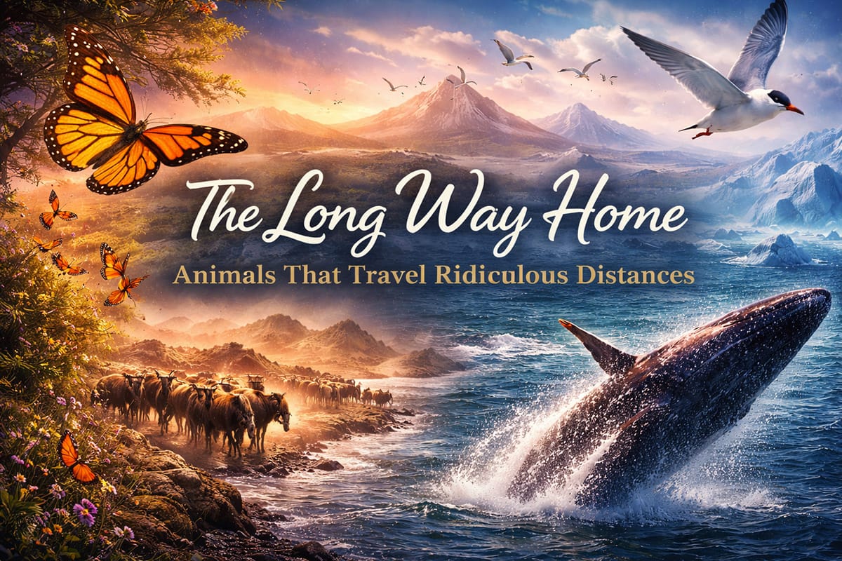 The Long Way Home: Animals That Travel Ridiculous Distances