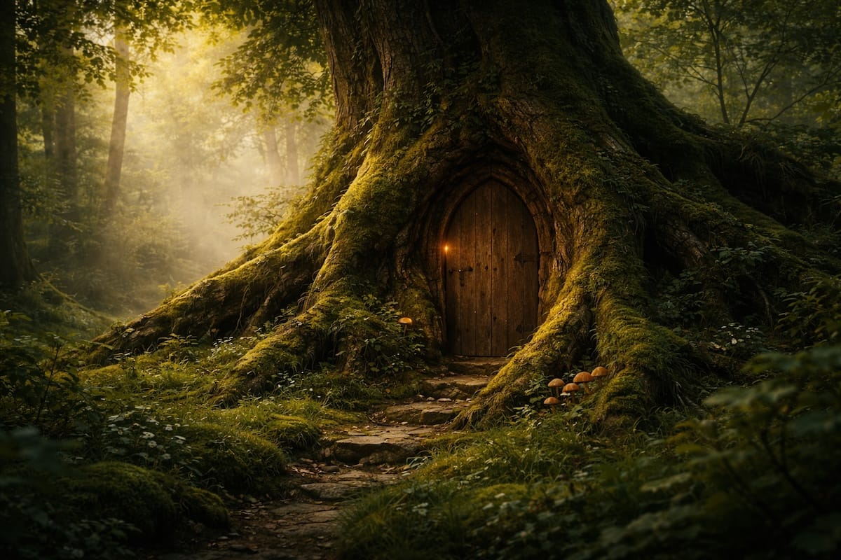 The Hidden Door in the Forest: Why Forests Feel Magical in Folklore, Fantasy, and Real Life