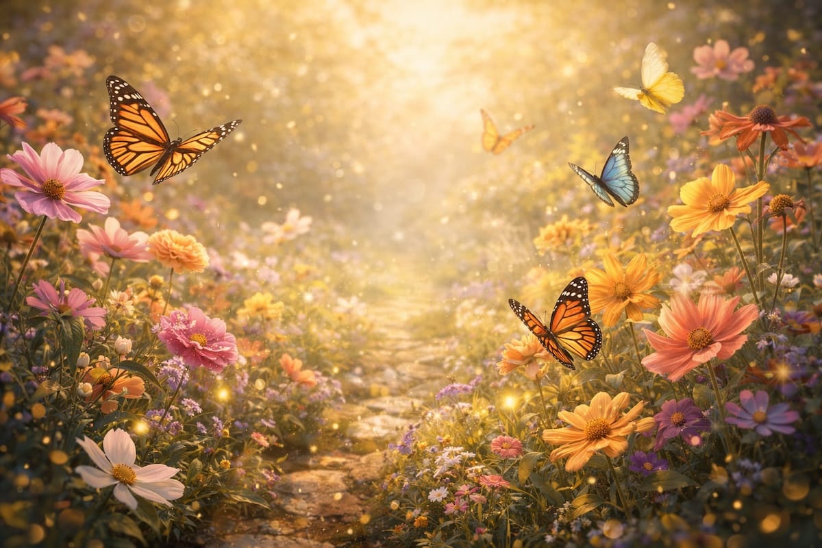 How Butterflies Find Flowers Using Color, Scent, and Sunlight