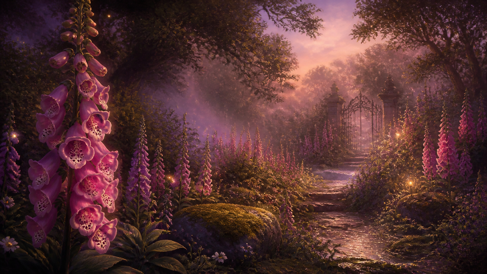 Foxgloves in Folklore and Fantasy Gardens