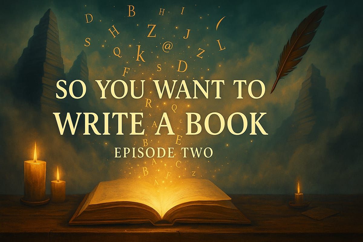 So You Want to Write a Book: What Every New Writer Needs to Know First [EPISODE TWO]