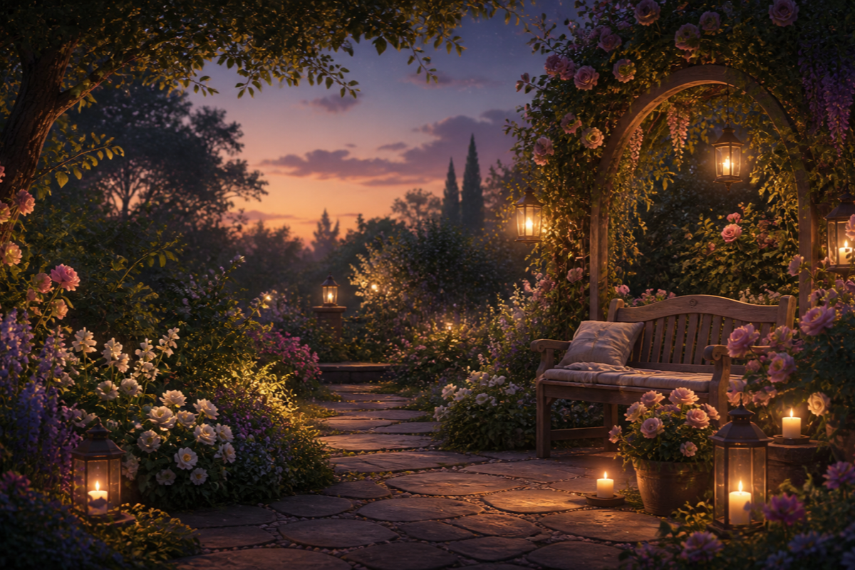 A Garden at Dusk: Why Evening Feels So Different Outdoors