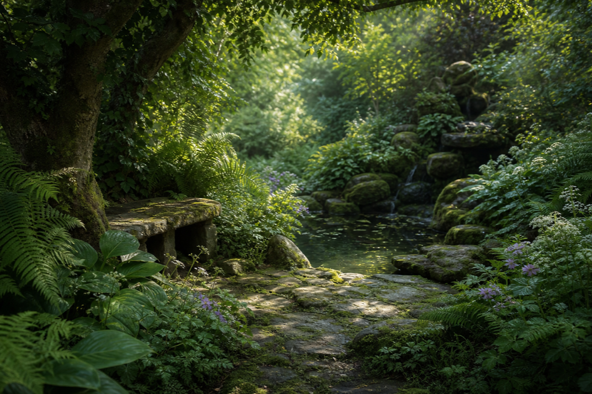 What a Shade Garden Teaches Us About Slowing Down