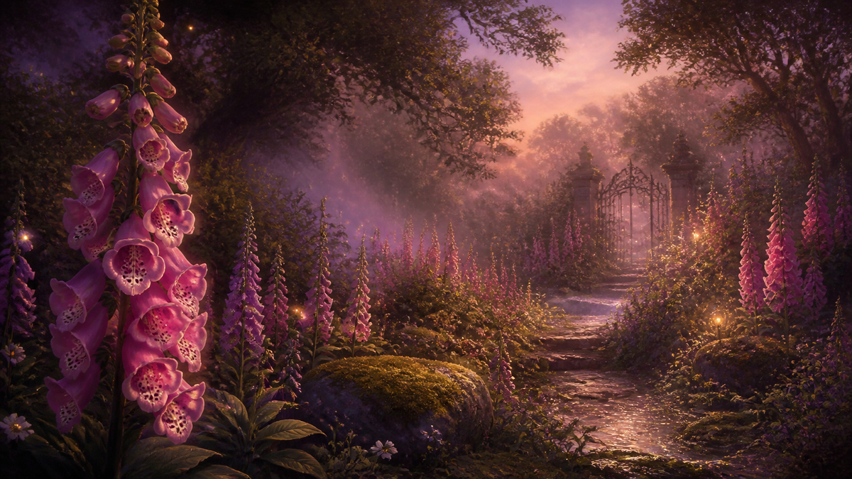 Foxgloves in Folklore and Fantasy Gardens