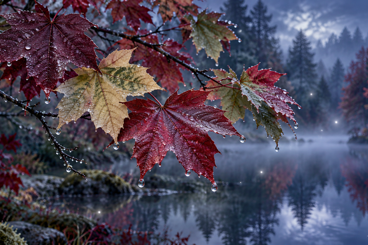 Reading Autumn Leaves: A Simple Way to Notice Color, Shape, and Change