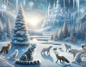 Discovering a Winter Wildlife Wonderland Through Fairy Tale Magic-cover