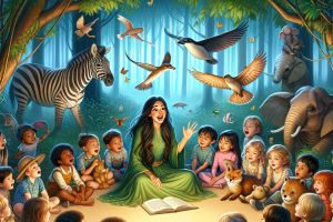 The Wild Tales We Tell: Introducing Children to Wildlife Conservation Through Enchanting Stories-cover