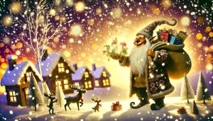 The Spirit of Giving: Fantasy Tales of Winter Generosity-cover