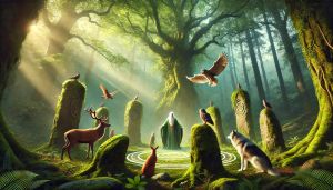 The Druid's Circle: An Exploration of Human-Animal Communication and Natural Harmony-cover