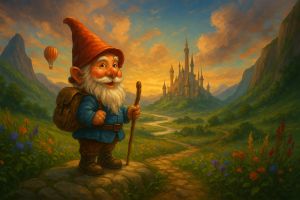 Gnome Migration: The Playful, Surprisingly True History of Traveling Garden Gnomes-cover