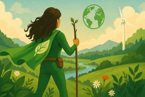 Eco-Heroes in Fiction: Characters Who Fight for Nature (And How They Inspire Us to Protect Our World)-cover