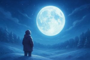 Midnight Conversations with the Moon (A Winter Edition)-cover