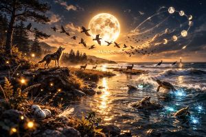 The Moon and the Migration: How Light Guides Wildlife-cover