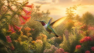What Hummingbirds Are Doing in Late-Summer Gardens-cover