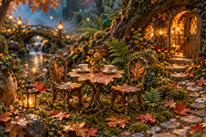 Autumn Fairy Gardens: Small Details That Create a Storybook Scene-cover