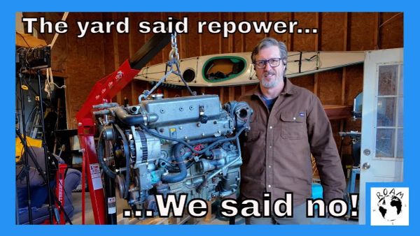 EP40 - DIY major maintenance on two YANMAR 4JH4-TE 75hp's - Part 1