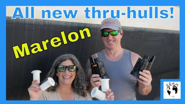 Custom 3D-printed rotary cutter tools designed for removing and replacing marine thru-hulls and seacocks.