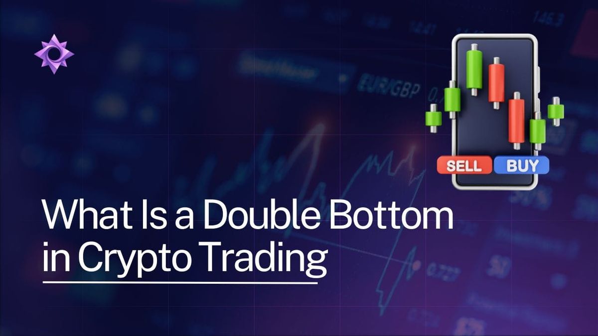 graphic for article What Is a Double Bottom in Crypto Trading