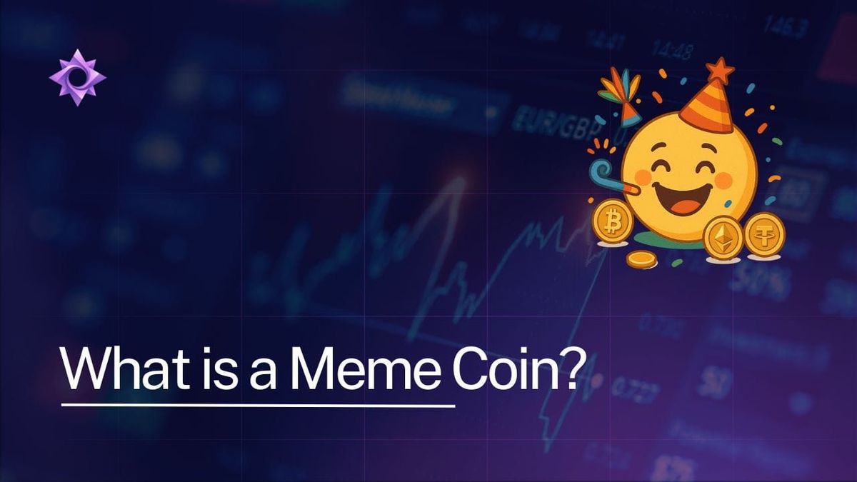 graphic for aricle What is a Meme Coin?