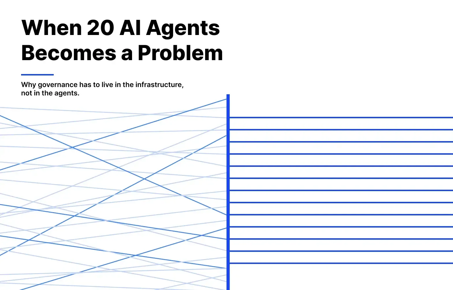 When 20 AI Agents Becomes a Problem (และจะแก้ยังไงดี)