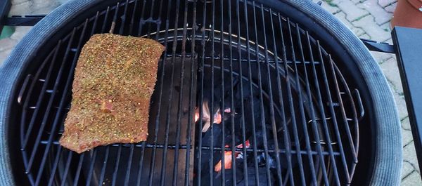 Steak rückwärts garen