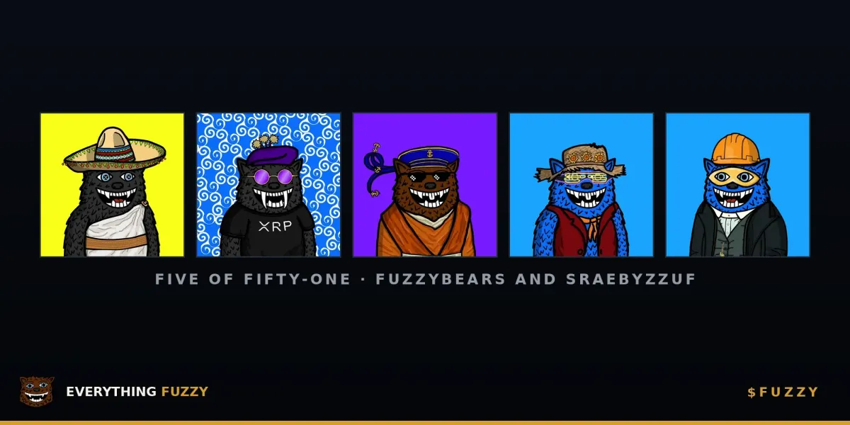 The Fuzzy bear on a dark banner reading What $FUZZY Actually Is