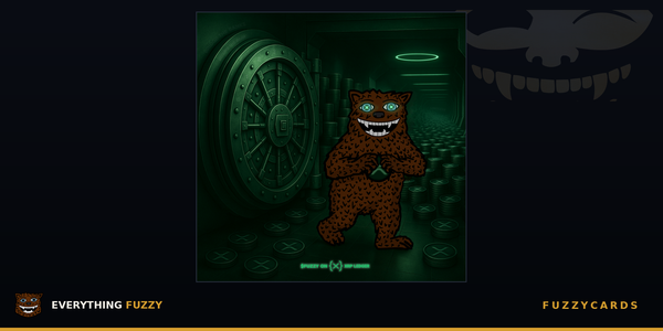Never underestimate the bear - Fuzzycards burn portal header banner