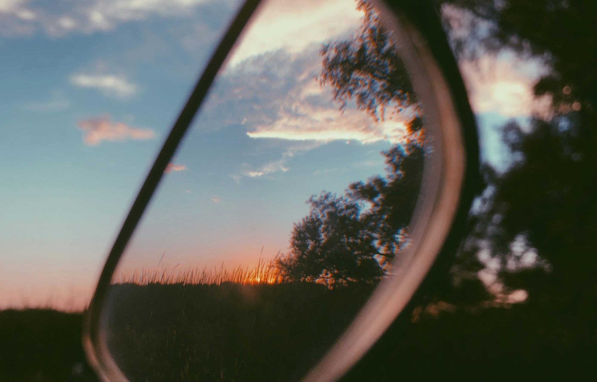 black framed eyeglasses