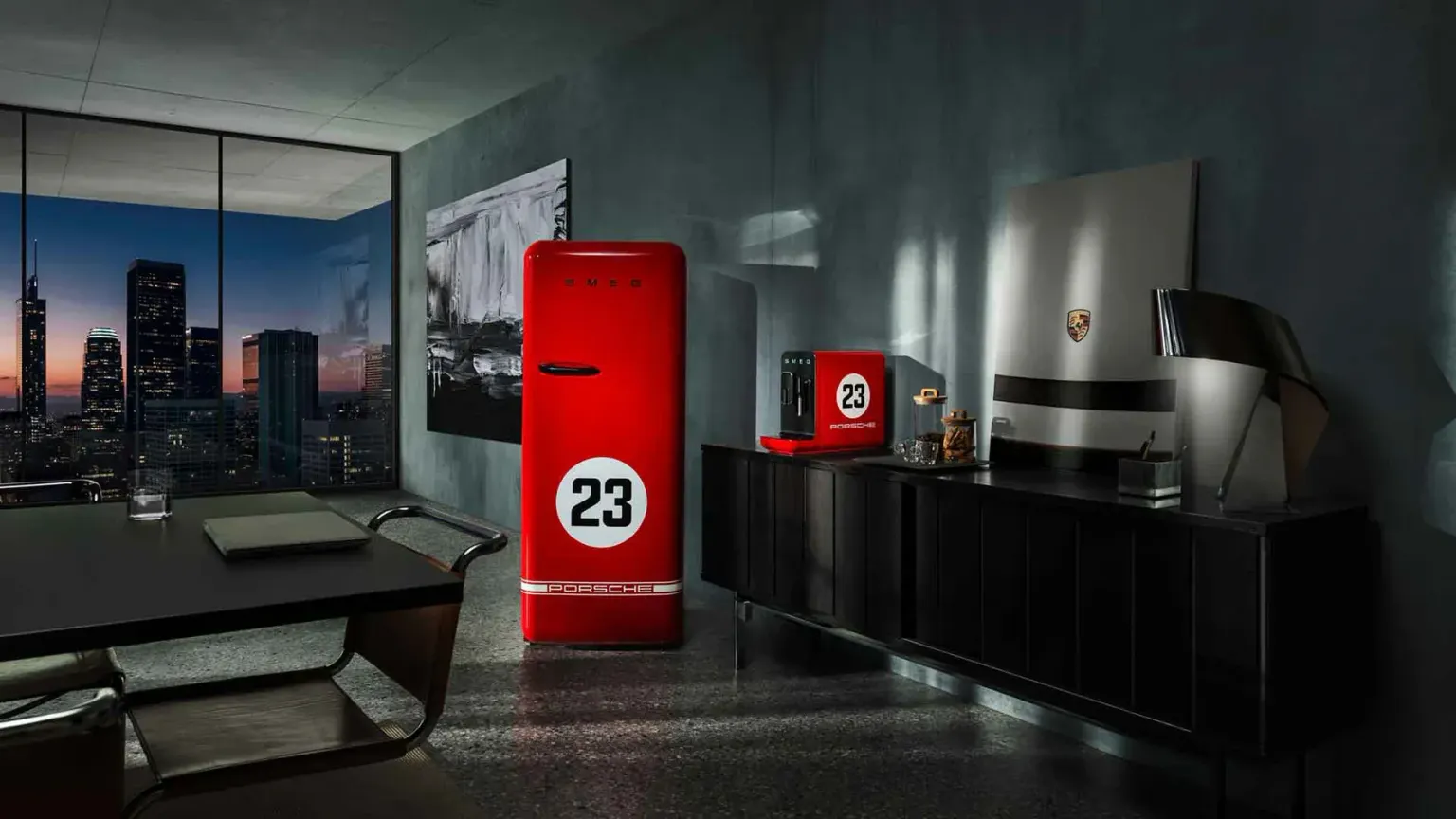 Porsche × Smeg: Because Your Fridge Deserves Aerodynamics