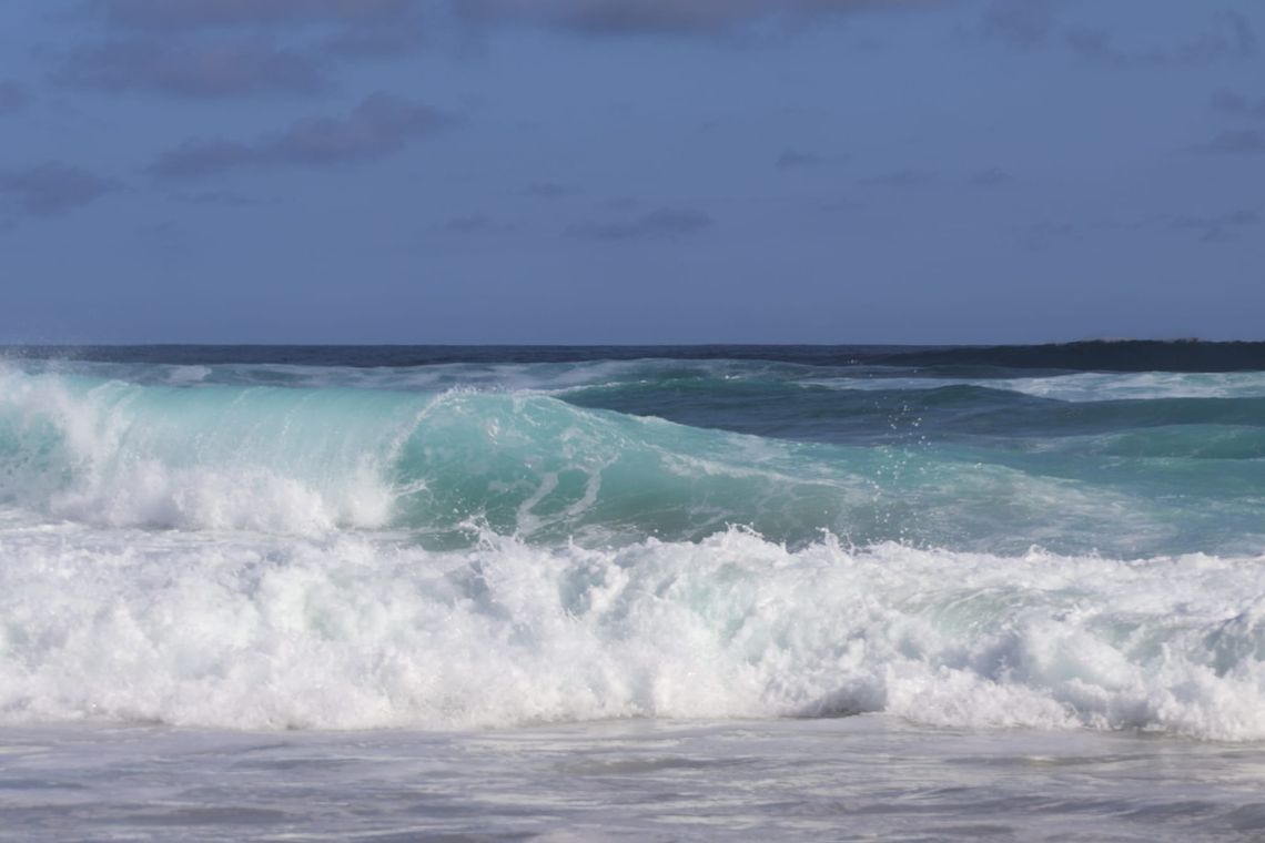 Light Blue Waves