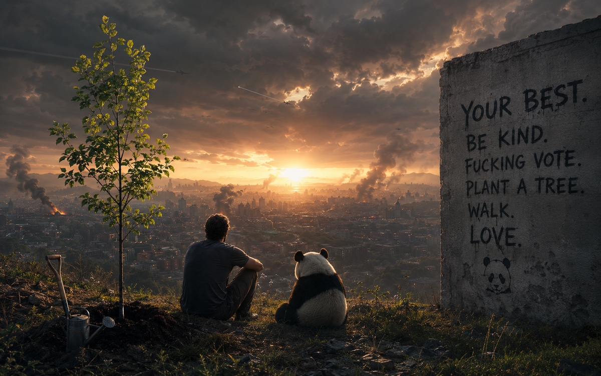What to do now that the world is going to hell?