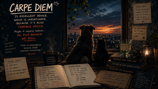 The trap of carpe diem